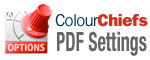 ColourChiefs Digital Print PDF settings