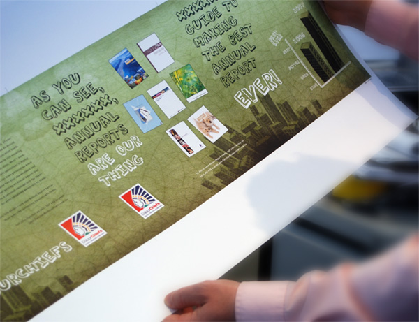 6 page Example - Xeikon 5000 oversize stock