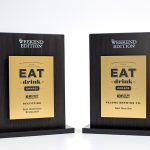 TWE Eat Drink Award Trophies