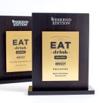 TWE Eat Drink Award Trophies