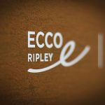 Ecco Ripley Signage Ecco Ripley Signage - closeup